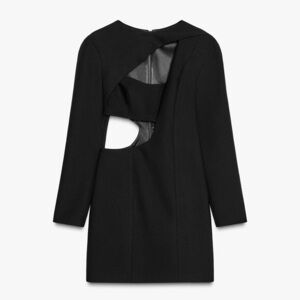 ZARA MINI DRESS WITH CUT-OUT DETAIL